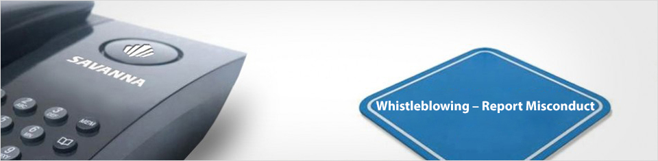 Whistleblowing – Report Misconduct